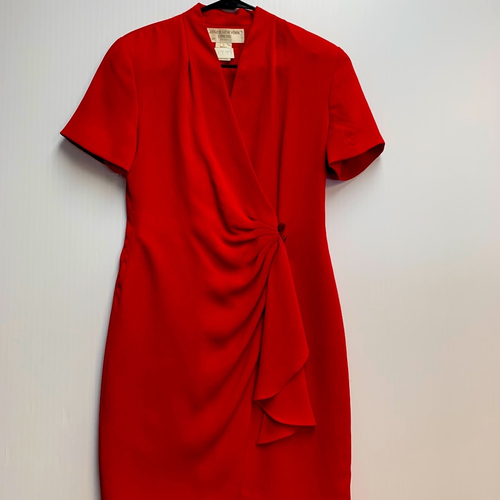 Red dress